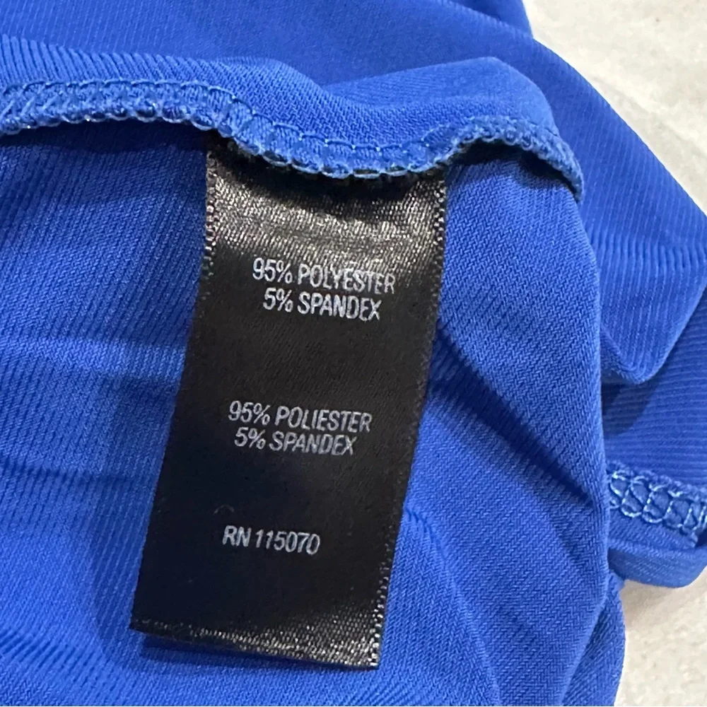 Nina Leonard Blue Mini Dress Size Small New with Tag